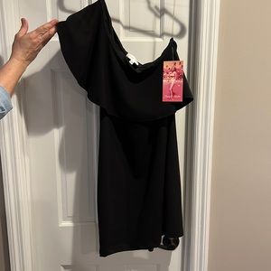 NWT emerald sundae one shoulder dress